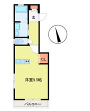 Kハイツの間取り画像