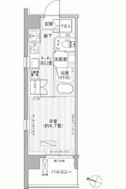 レーヴマニフィック本郷の間取り画像