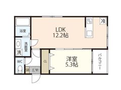 ハイブリッジ輝の間取り画像