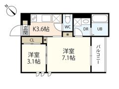 Regalest L’Arc Ⅳの間取り画像