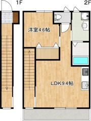 Flower valleyIの間取り画像