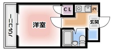 メゾン大和田の間取り画像
