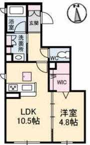 ShaMaison御幸通りの間取り画像