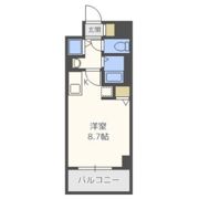 レジデンス福島Ⅱの間取り画像