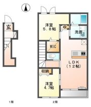 フォルマ A棟の間取り画像