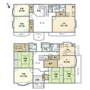 市川戸建の間取り画像