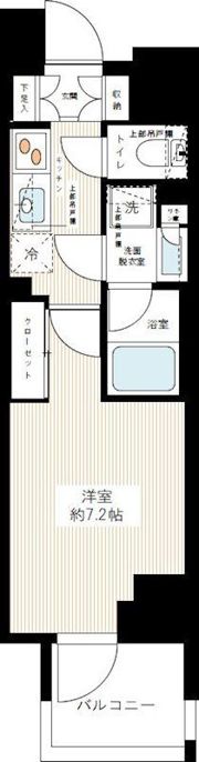デュフレ南千住の間取り画像