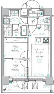 ベルシード墨田の間取り画像