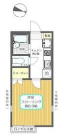 HALC EASTの間取り画像