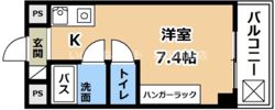 サンナイス浜大津の間取り画像