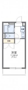 レオパレス葵第1の間取り画像