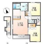 Blanche（ブランシュ）の間取り画像