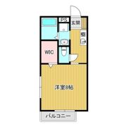 リヴェール絹の台Bの間取り画像