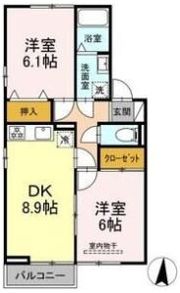 リヴェールの間取り画像