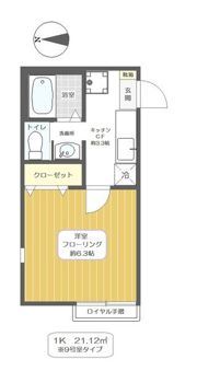ムーンライトの間取り画像
