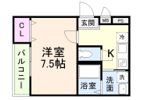 フジパレス大和田Ⅴ番館の間取り画像