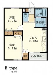 中野APARTMENTSの間取り画像