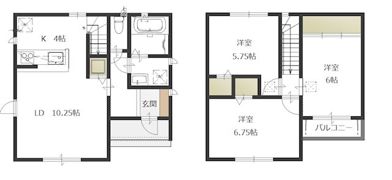 ヴィラリリーフの間取り画像