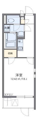 クレイノ初島の間取り画像