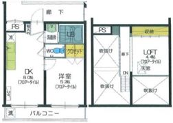 パレ・ド・ヴェール武蔵野の間取り画像