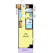 クレヴィスタ高田馬場の間取り画像