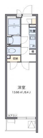 クレイノ輝きの間取り画像