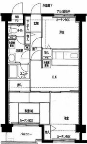 パークステージ成増の間取り画像