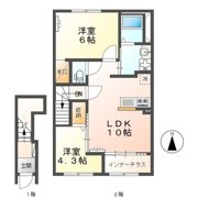 ヴィラ・カシマの間取り画像