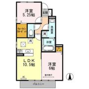 カルムM A棟の間取り画像