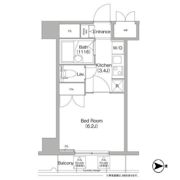 コンフォリア芝浦キャナルの間取り画像