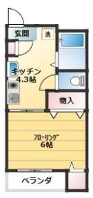 永和第10ビルの間取り画像