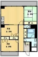 ストークカーサ辰田の間取り画像
