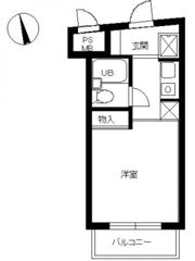 スカイコート西新宿第2の間取り画像