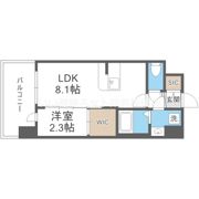 セレニテ十三ミラクの間取り画像