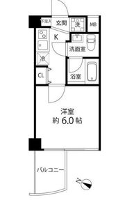 マーレ横浜白金の間取り画像