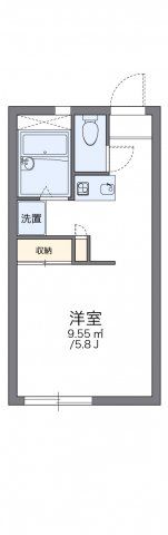 レオパレストウィンクル妙典Aの間取り画像