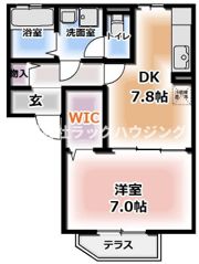 ディアコート21の間取り画像
