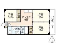 ウィンディア庚午の間取り画像