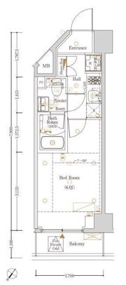 Log登戸station westの間取り画像