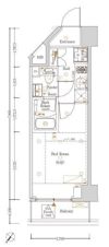 Log登戸station westの間取り画像