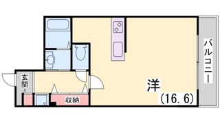 プレコート岡田の間取り画像