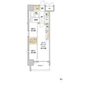リビオメゾン新大阪の間取り画像