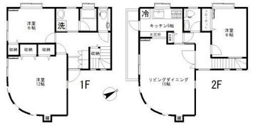 シャトー等々力A棟の間取り画像