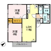 ウィルモア山王の間取り画像