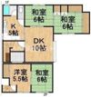 苫小牧市山手町2丁目戸建の間取り画像