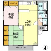 セジュール清水 A棟の間取り画像
