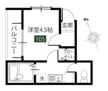 メルディア調布の間取り画像