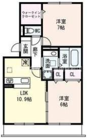 セレンディピティ矢倉の間取り画像