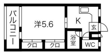 グリーンマンションの間取り画像