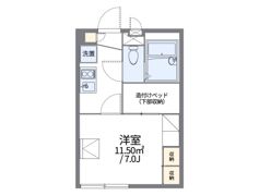 レオパレス大神宮下の間取り画像